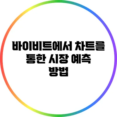 바이비트에서 차트를 통한 시장 예측 방법